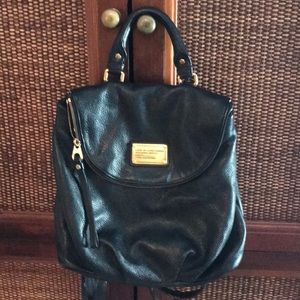Marc jacobs leather backpack